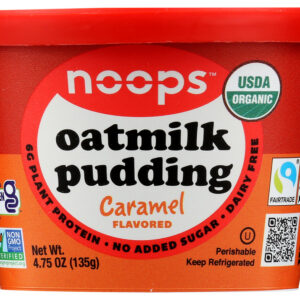 NOOPS: Pudding Oatmilk Crml Org, 4.75 oz