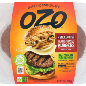 OZO: Burger Smokehouse Plnt Bs, 8 oz