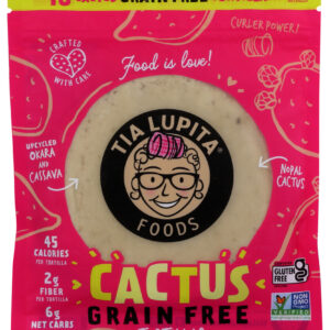 TIA LUPITA FOODS: Tortillas Cactus Grain Free, 8.82 oz