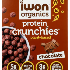 IWON ORGANICS: Crunchies Protein Choco, 7 oz