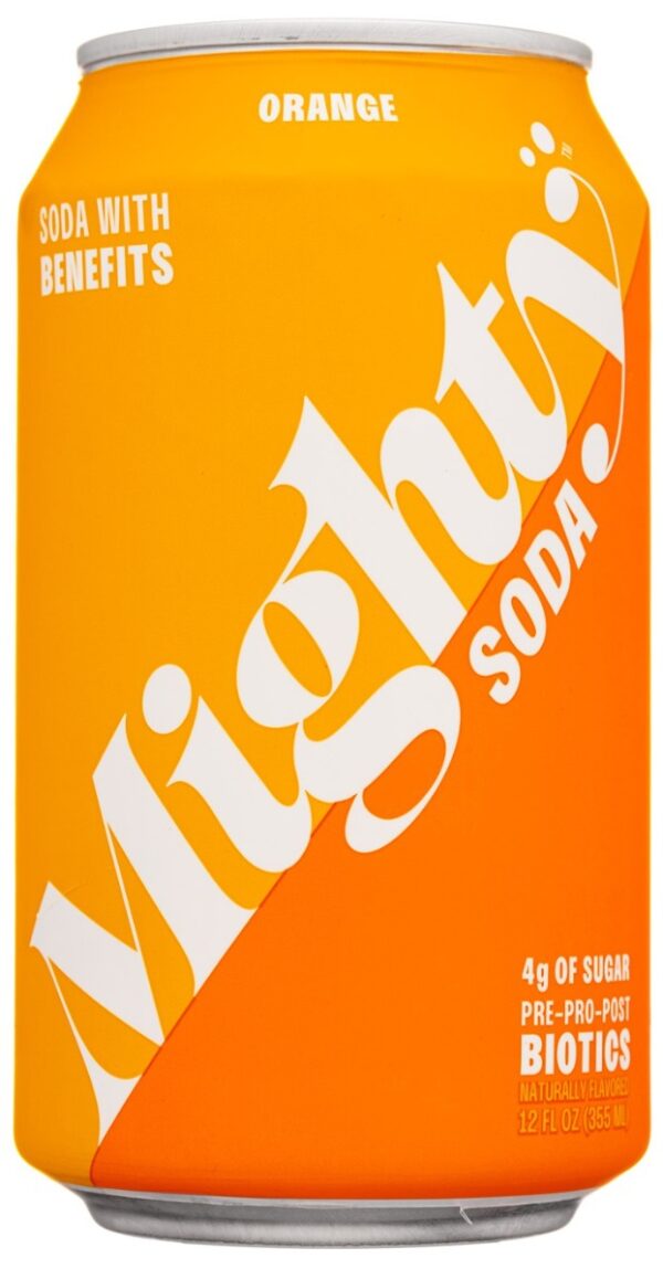 BELIV COMPANY: Mighty Soda Orange, 12 fl oz