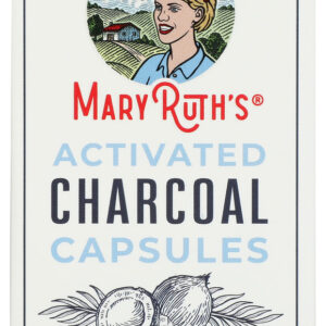 MARYRUTHS: Activated Charcoal Capsules, 40 vc