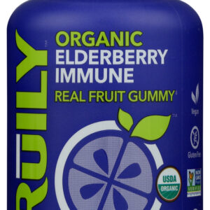 FRUILY: Elderberry Immune Gummy, 50 ea