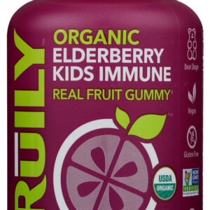 FRUILY: Kids Eldrbrry Immune Gmmy, 50 ea