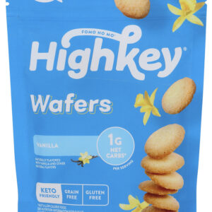 HIGH KEY SNACKS: Vanilla Wafers Cookies, 2 oz