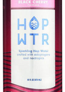 HOP WTR: Sparkling Hop Water Black Cherry, 16 fl oz