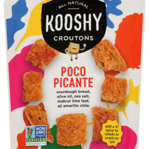KOOSHY: Poco Picante Croutons, 5 oz