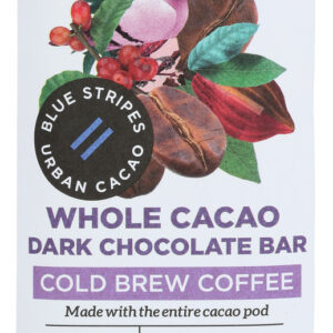 BLUE STRIPES: Bar Whole Cacao Cold Coffee Brew, 2.1 OZ