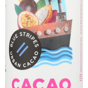 BLUE STRIPES: Water Cacao Passion Fruit, 10 fl oz