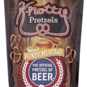 KNOTTY PRETZELS: Honey Mustard Pretzels, 8 oz