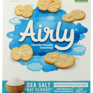 AIRLY: Crackers Sea Salt Oat, 7.5 oz