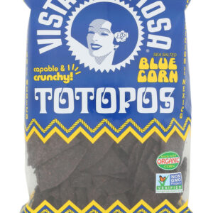 VISTA HERMOSA: Totopos Blue Corn Tortilla Chips, 9 oz
