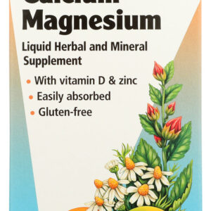 SALUS: Calcium and Magnesium Liquid Herbal and Mineral Supplement, 8.5 fl oz