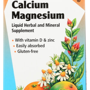 SALUS: Calcium and Magnesium Liquid Herbal and Mineral Supplement, 17 fl oz