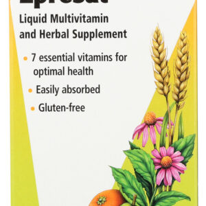SALUS: Epresat Adult Liquid Multivitamin and Herbal Supplement, 8.5 fl oz