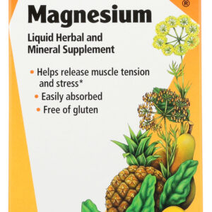 SALUS: Magnesium Liquid Herbal and Mineral Supplement, 17 fl oz