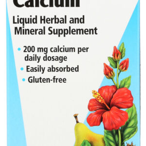 SALUS: Calcium Liquid Herbal and Mineral Supplement, 8.5 fl oz