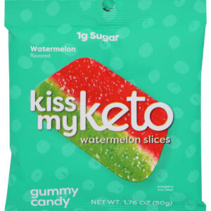 KISS MY KETO: Gummy Bites Watermelon, 1.76 oz