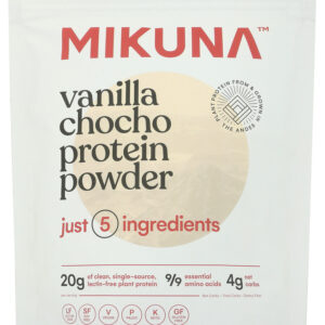 MIKUNA: Vanilla Chocho Protein Powder, 22.8 oz