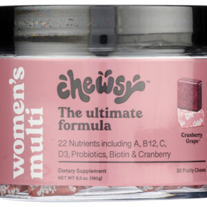 CHEWSY: Womens Multivitamin, 30 pc