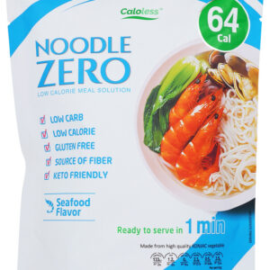 CALOLESS: Seafood Konjac Noodle Zero, 13.1 oz