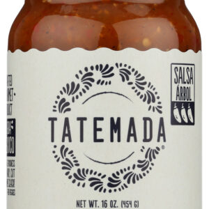 TATEMADA: Arbol Salsa, 16 oz