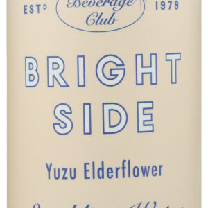 BRIGHT SIDE BEVERAGE CLUB: Sparkling Water Yuzu Elderflower 6Pk, 72 fl oz