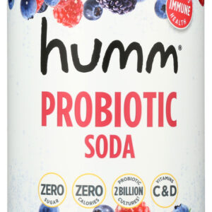 HUMM: Soda Probiotic Berry Cream, 12 fl oz
