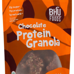 BHU FOODS: Chocolate Protein Granola, 8 oz