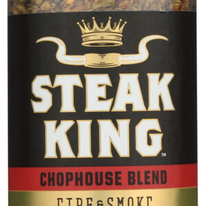 FIRE AND SMOKE: Rub Steak King, 5 OZ