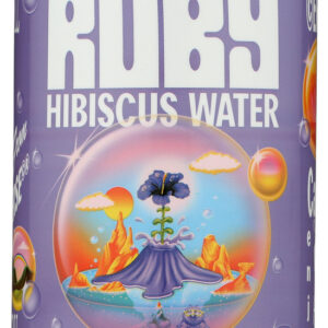 RUBY: Concord Grape Sparkling Hibiscus, 12 fl oz