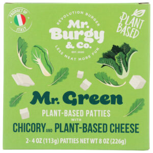 MR. BURGY & CO: Patties Chicory Plant Based, 8 oz