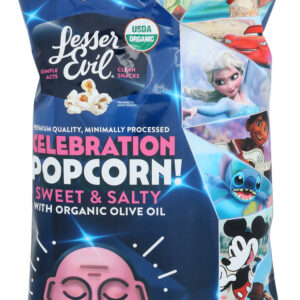 LESSER EVIL: Popcorn Celebration D100, 6.75 OZ