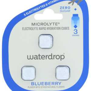 WATERDROP: Microlyte Blueberry 3pk, 0.24 oz