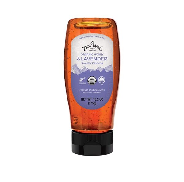 TRANZALPINE: Premium Squeezable Honey with Lavender, 13.2 oz