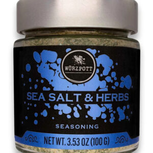 WURZPOTT: Sea Salt and Herbs Seasoning, 3.53 oz