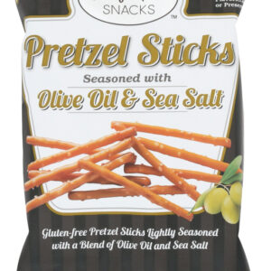PRETZEL PERFECTION: Olive Oil & Sea Salt Pretzel Sticks, 7 oz