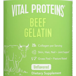 VITAL PROTEINS: Beef Gelatin Powder, 16.4 oz