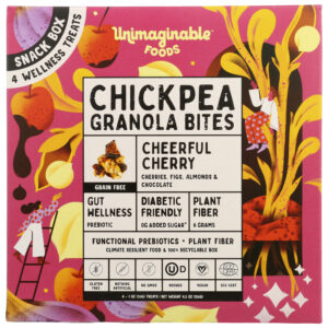 EFFI: Cheerful Cherry Chickpea Granola Bites, 4 oz