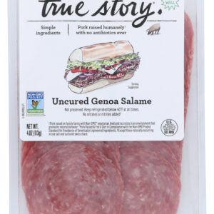 TRUE STORY: Uncured Genoa Salame, 4 oz