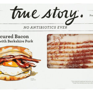 TRUE STORY: Kurobuta Uncured Bacon, 12 oz