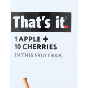 THAT'S IT: Apple + Cherries Fruit Bar, 1.2 oz