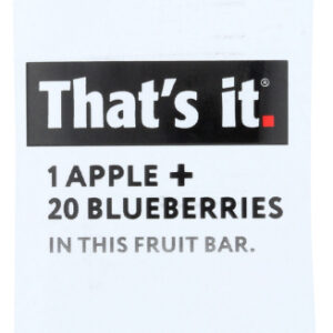 THAT'S IT: Apple + Blueberries Fruit Bar, 1.2 oz