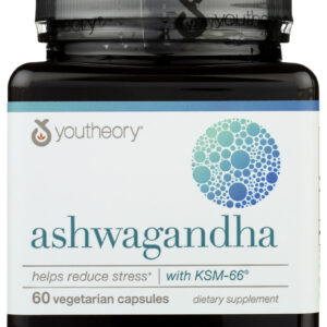 YOUTHEORY: Ashwagandha, 60 vc