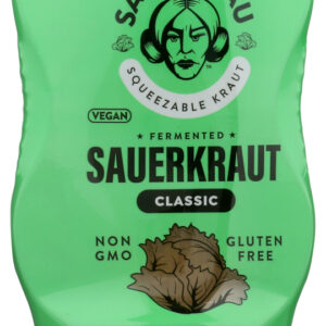 SAUER FRAU: Sauerkraut Clssc Squeeze, 12 oz