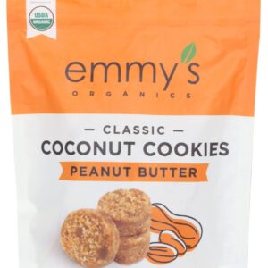 EMMYSORG: Coconut Cookies Peanut Butter, 6 oz