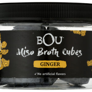 BOU BRANDS: Broth Cube Miso Ginger, 2.53 oz
