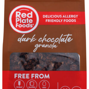 RED PLATE FOODS: Granola Dark Chocolate Gluten Free, 11 OZ