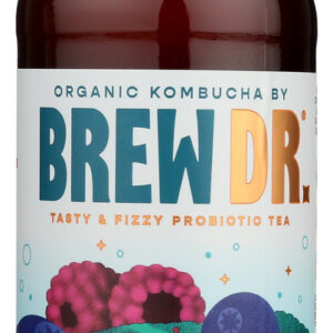 BREW DR KOMBUCHA: Superberry, 14 oz