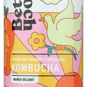 BETTER BOOCH: Premium Small Craft Ginger Spice Kombucha Seasonal, 16 oz
